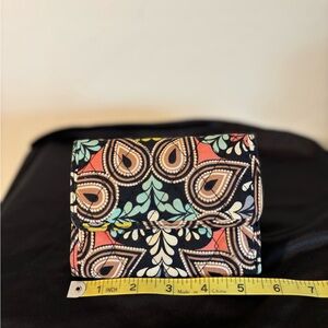 Vera Bradley Euro Wallet “Sierra" pattern.